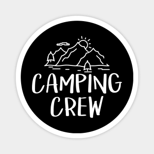 Camping Crew Magnet